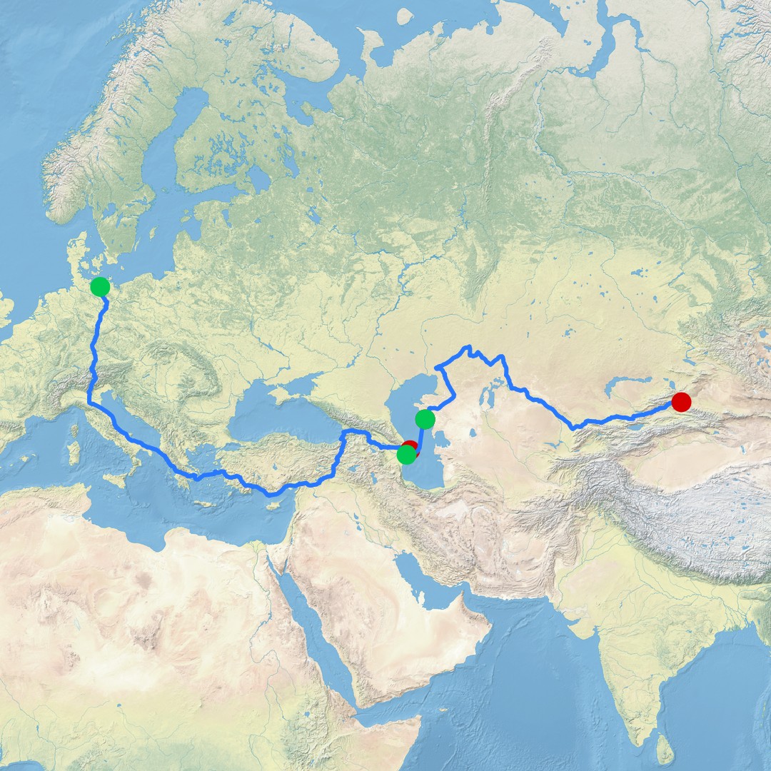 Day 0: The Premise - 12.000 km - The Complete Silk Road #silkroad — The Premise