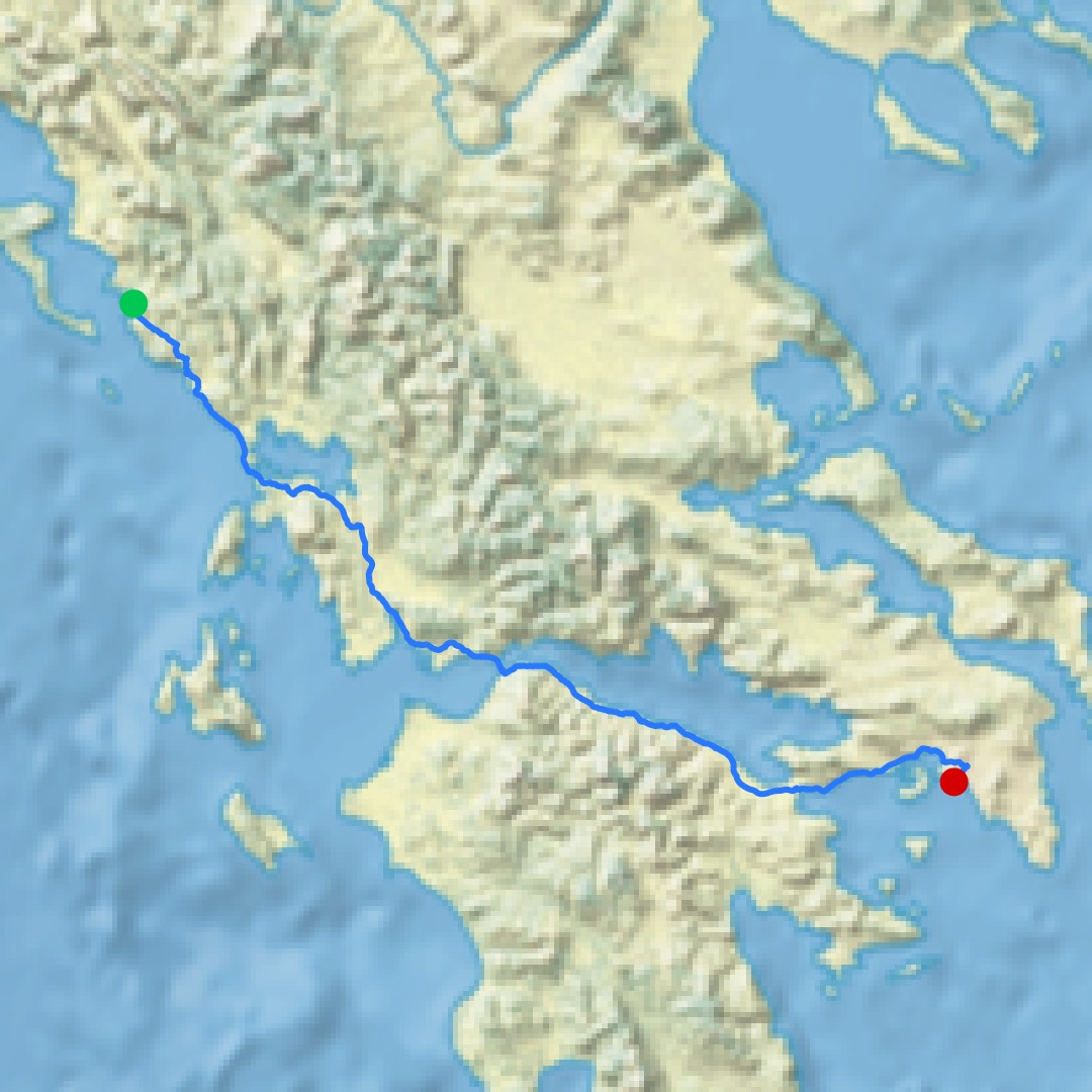 Day 4: Traversing Greece to Piraeus - 12.000 km - The Complete Silk Road #silkroad — Traversing Greece to Piraeus