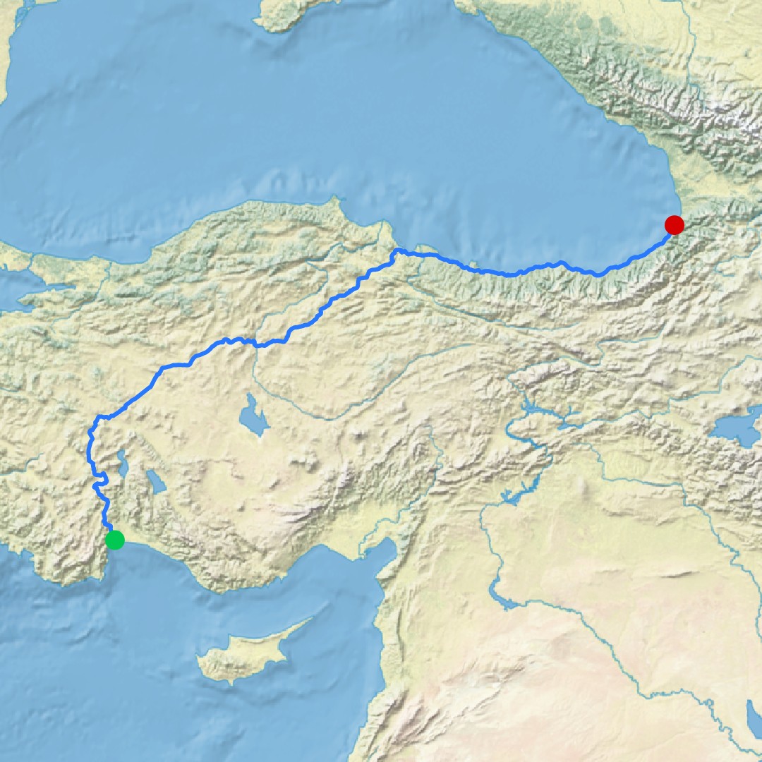 Day 10+11: 1500 km to Georgia - 12.000 km - The Complete Silk Road #silkroad — 1500 km to Georgia