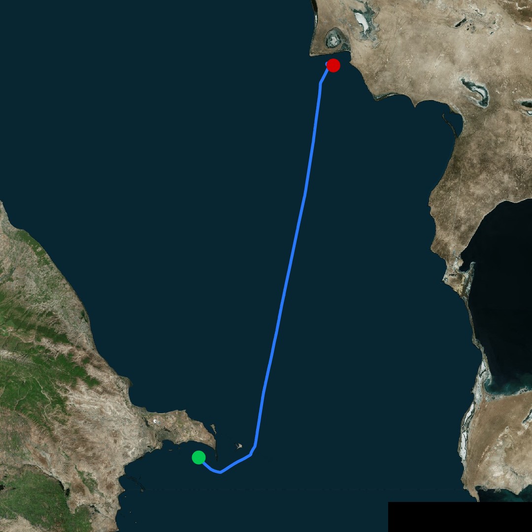 Day 22: Crossing the Caspian Sea - 12.000 km - The Complete Silk Road #silkroad