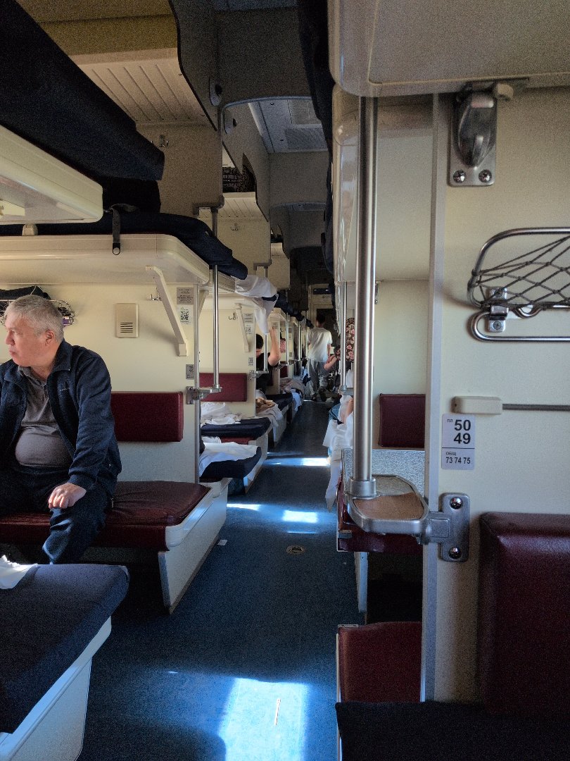 Day 23+24+25: 2774 km / 55 hours by train - 12.000 km - The Complete Silk Road #silkroad
