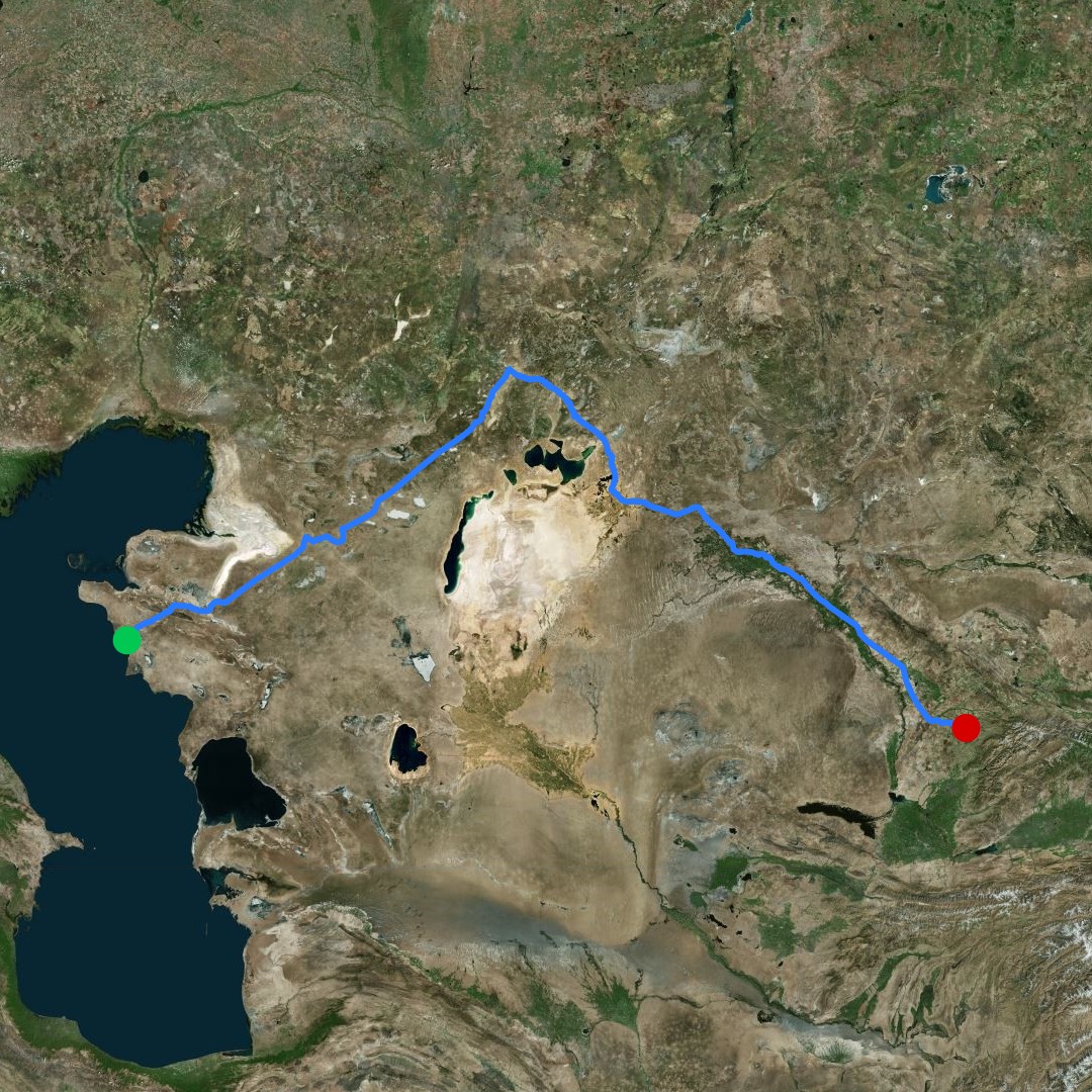 Day 23+24+25: 2774 km / 55 hours by train - 12.000 km - The Complete Silk Road #silkroad