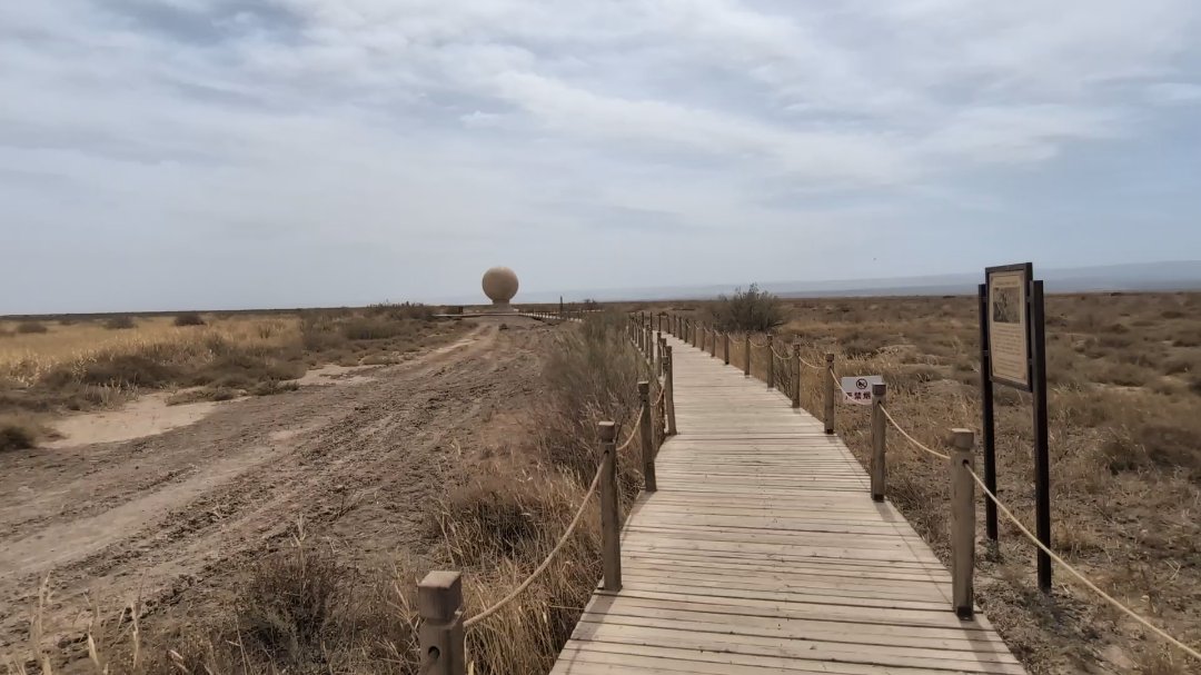 Day 30: Tour to Jiaohe and Aydinköl - 12.000 km - The Complete Silk Road #silkroad