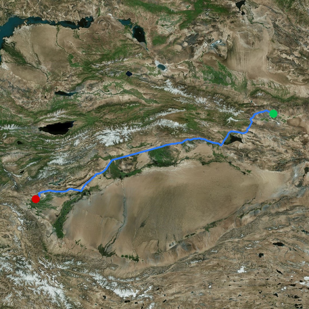Day 31+32: Through the Taklamakan to Kashgar - 12.000 km - The Complete Silk Road #silkroad